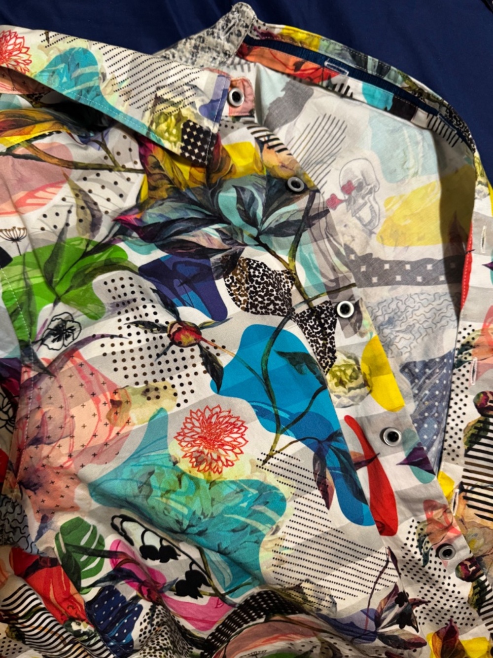 Colorful Robert Graham button up - Picture 3 of 6